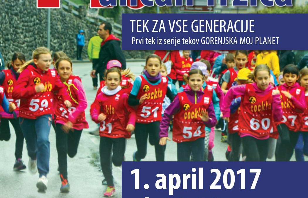 Tek za vse generacije, Tržič 1.4.2017